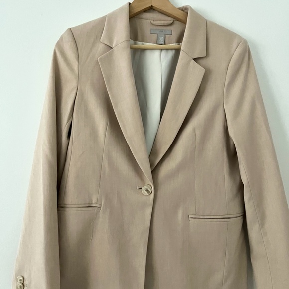 H&M beige blazer - Picture 2 of 3
